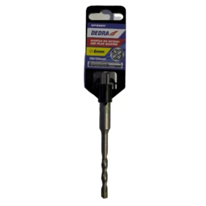 Broca para Betão SDS PLUS Quatro Dedra 6mm