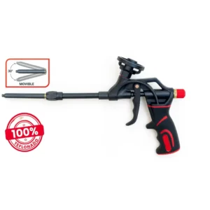 Pistola para Espuma de Poliuretano Professional 100% Teflonada