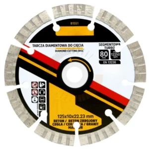 Disco de corte Diamantado Segmentado TURBO 125