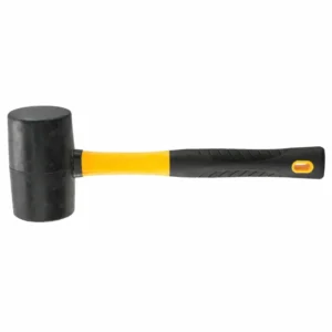 Maço de Borracha Preta, Cabo em Fibra